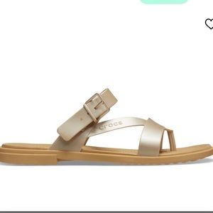 Crocs Sandals Tulum Metallic Style